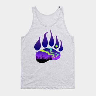 Northern Lights Bear Indigenous WAWEZHI CANADA Tank Top